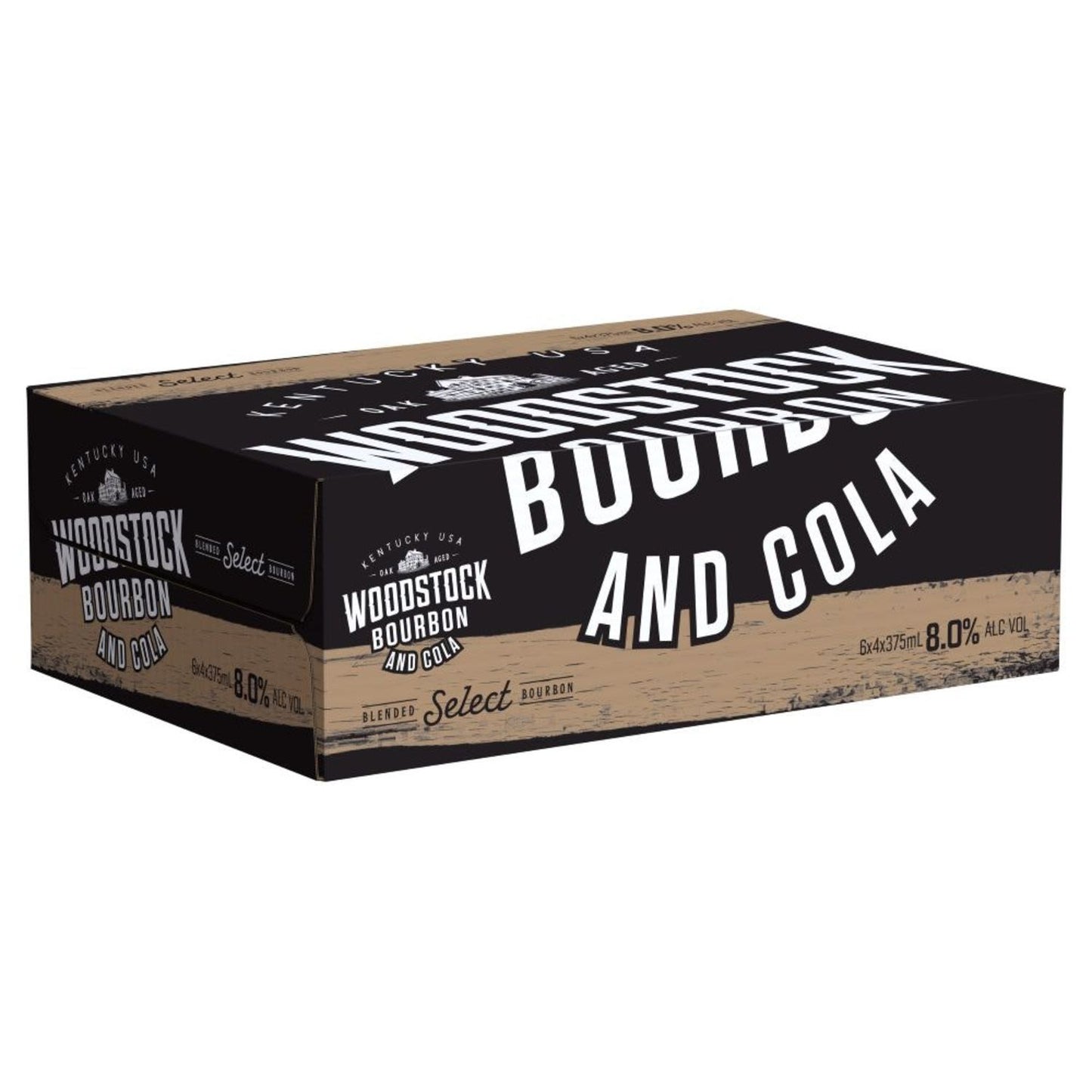 WOODSTOCK BOURBON 8% 440ML CAN