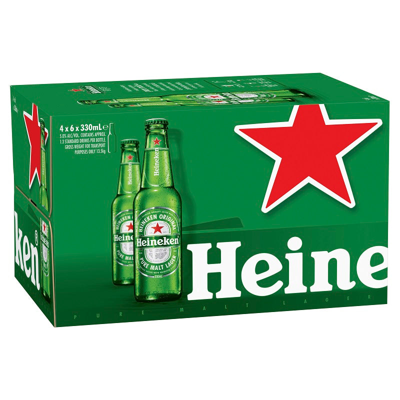 Heiniken 330ml X 24 pk