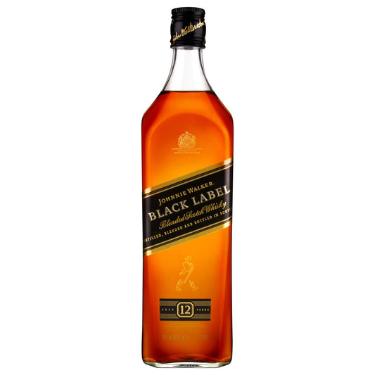 Johnnie Walker Black Label Whiskey 1Ltr